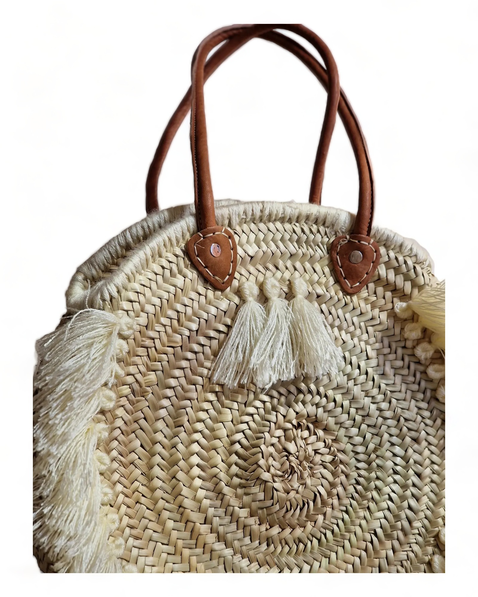Handwoven Summer Basket - Stylish and Original Palms - Image 2