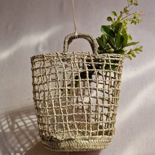 Handmade Straw Basket: The Elegance of Morocco
