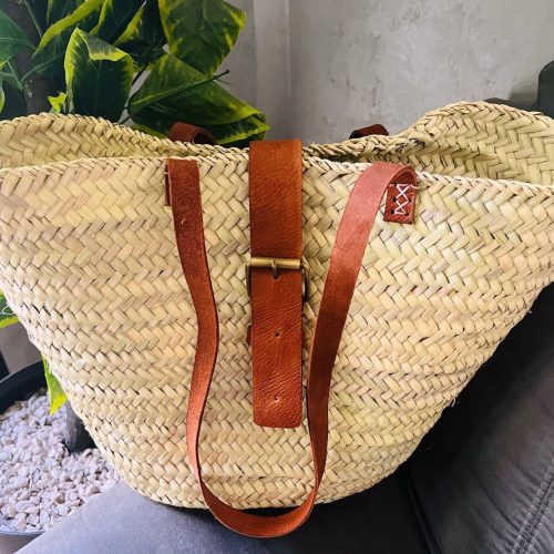 Large Straw Basket Bag, Straw Basket Bag, Straw Basket Bag