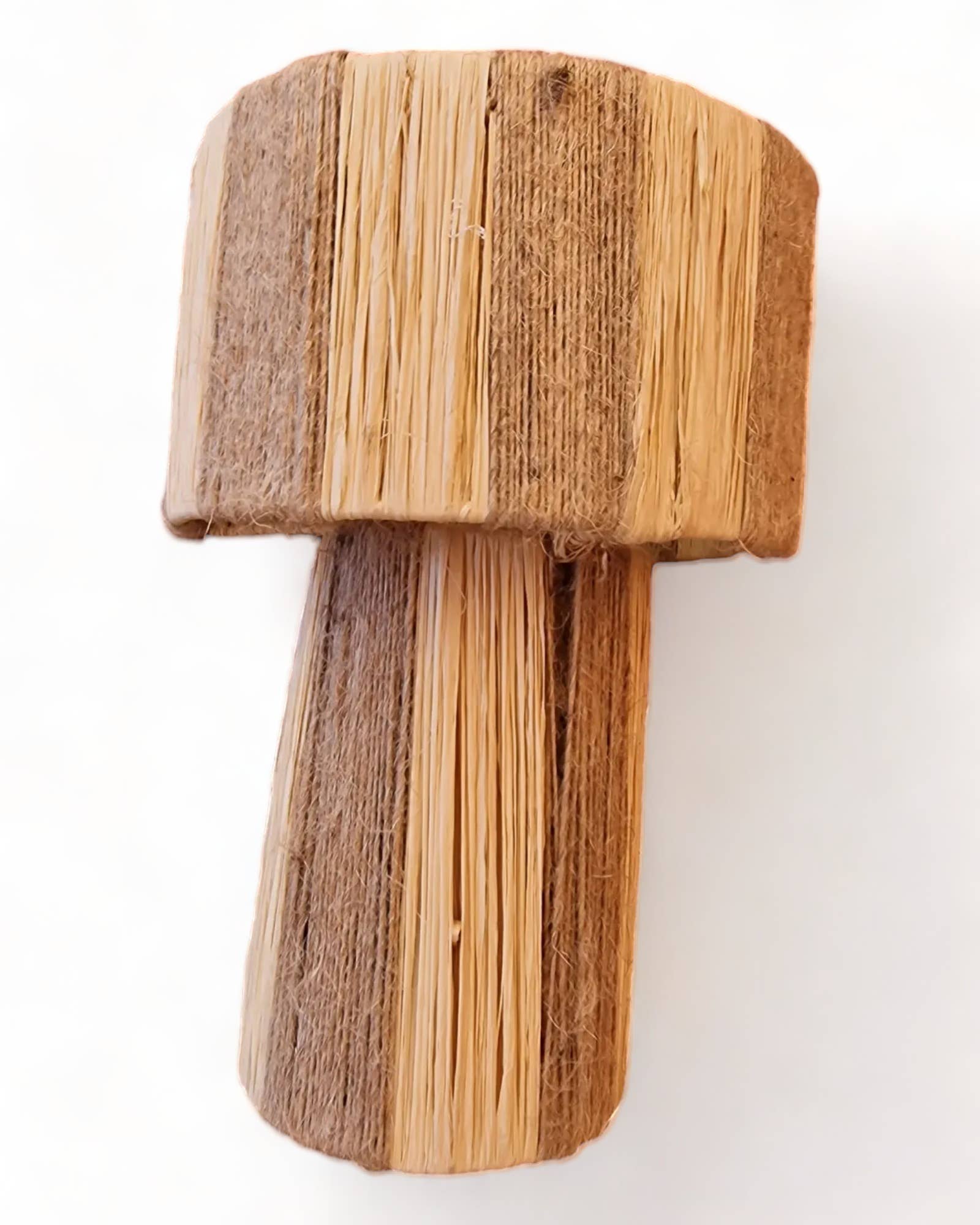 Handmade Raffia Lamp Base – Multiple Heights - Image 2