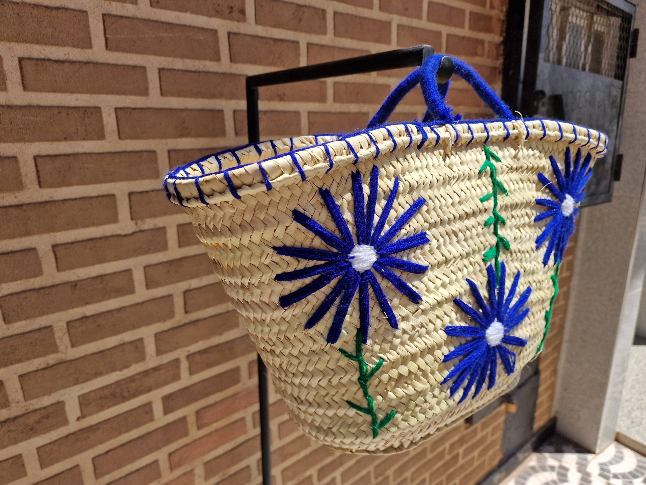 Beautiful Woven Straw Bag | Moroccan Basket Bag | Beach Bag - Image 2