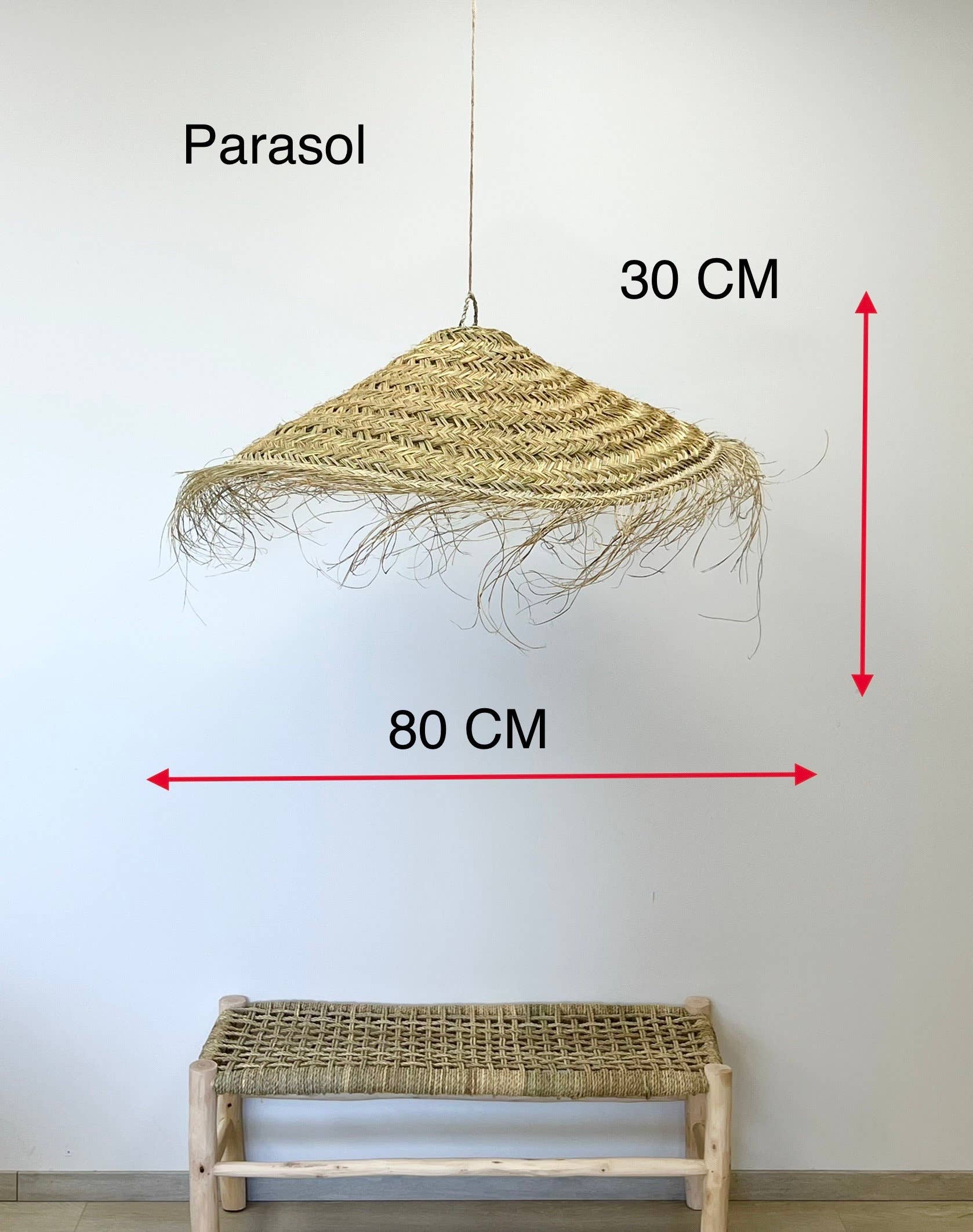 Elevate Your Space with Handmade Palm Beach umbrella - Image 2