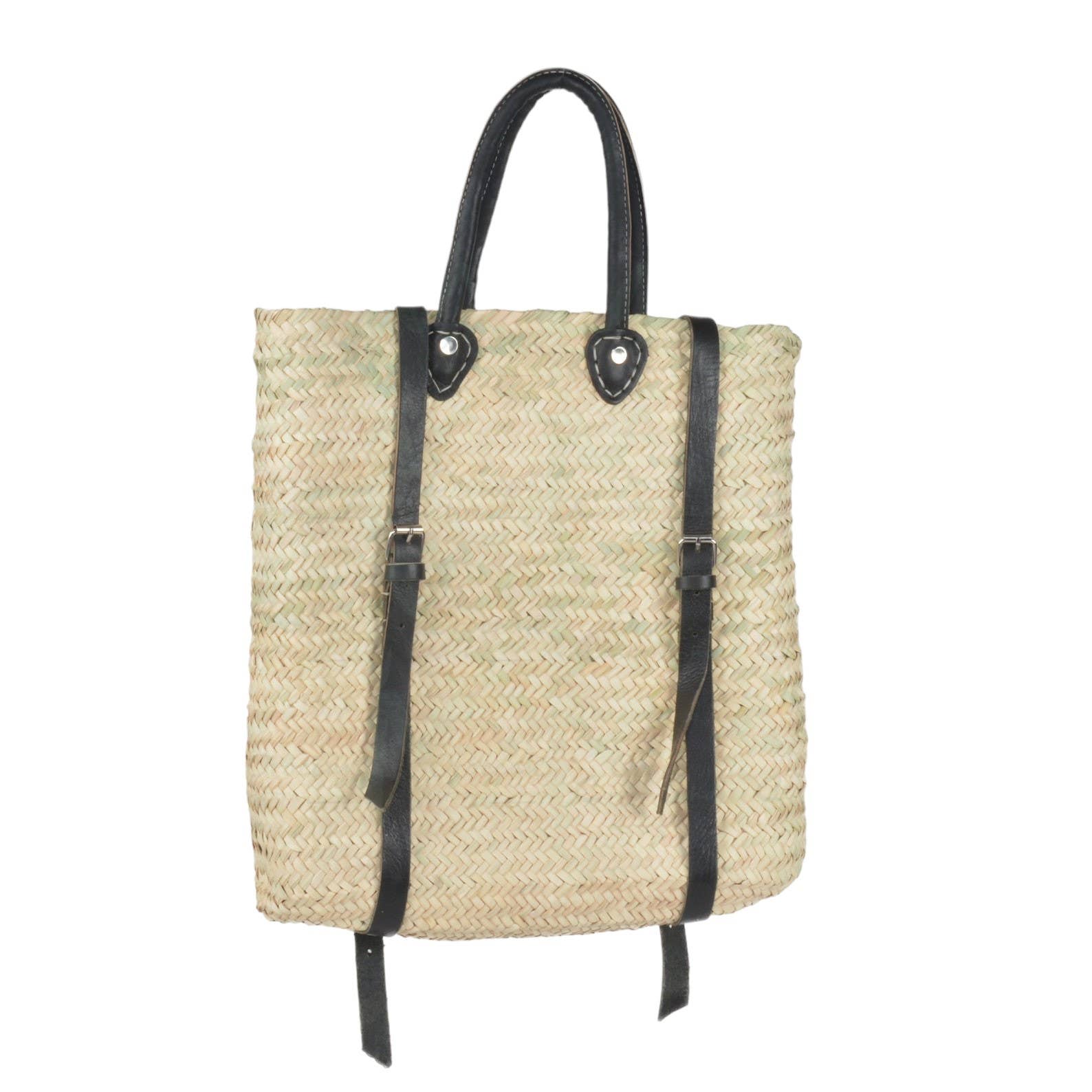 Backpack, Made Straw Bag, Shopping and Picnic Baskets nature
