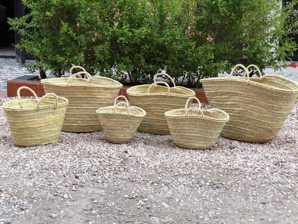 Handmade Bohemian Market Basket with Sisal Handles - Image 2