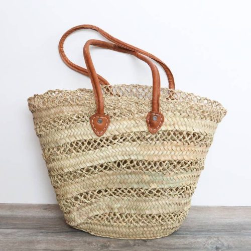 Handcrafted Rustic Picnic Basket - Eco-Friendly